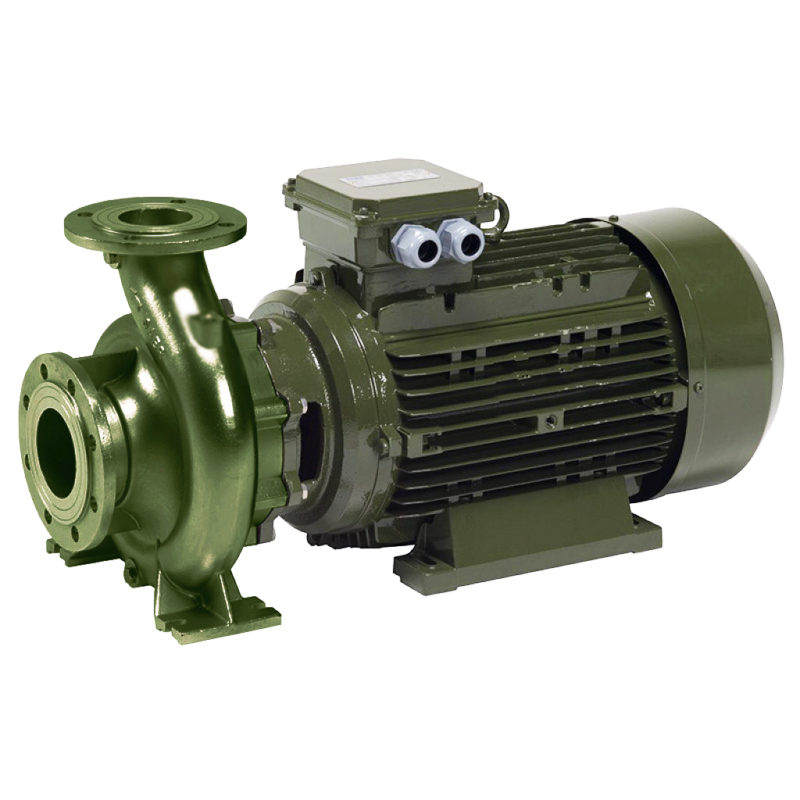 SAER-USA IR Single Stage Close-Coupled End Suction Water pump (MONOBLOCK) - cast iron